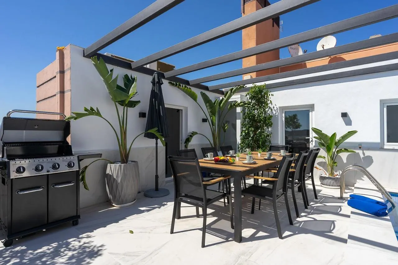 Unique Beachfront Rooftop In Fuengirola By Costarentals - Ref 59